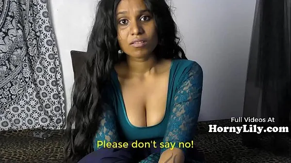 Najlepsze Bored Indian Housewife begs for threesome in Hindi with Eng subtitles klipy Filmy