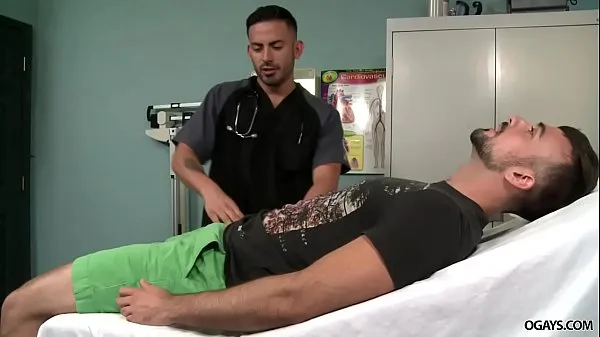 Best Gay doc makes his patient hard clips Videos