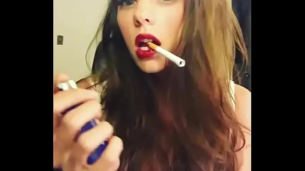 Beste Hot girl with sexy red lips klipp videoer