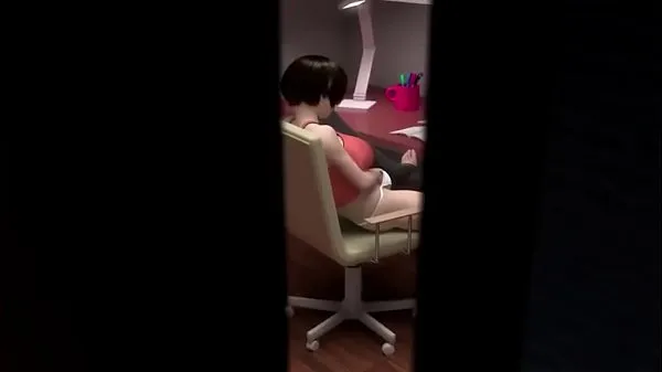 สุดยอด 3D Hentai | Sister caught masturbating and fucked คลิปวิดีโอ