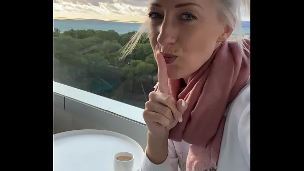 Best I fingered myself to orgasm on a public hotel balcony in Mallorca clips Videos