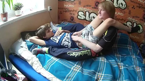 Best Two young friends doing gay acts that turned into a cumshot clips Videos