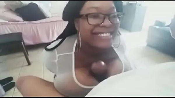 Beste Huge ebony tits made him cum in 3secs clips Video's