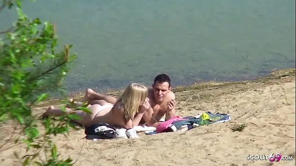Best Real Teen Couple on German Beach Voyeur Fuck by Stranger clips Videos