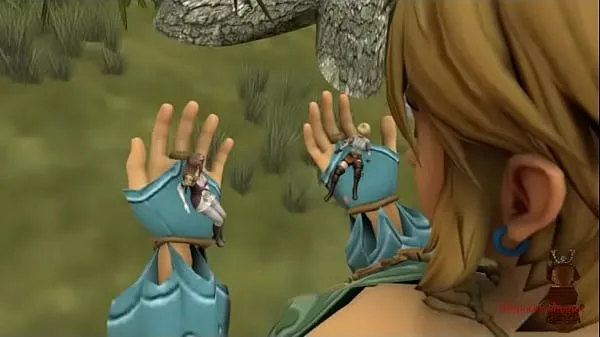 สุดยอด Legend of Zelda Vore Giant Eats Tinies คลิปวิดีโอ