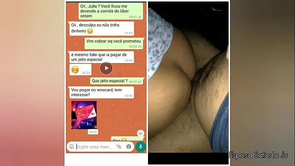 Hot forgot uber money and paid with pussy Klip Video terbaik