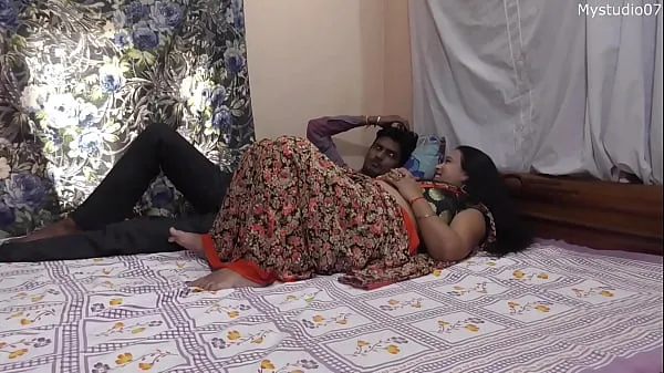 Indian sexy Bhabhi teaching her stepbrother how to fucking !!! best sex with clear audio Klip Video terbaik