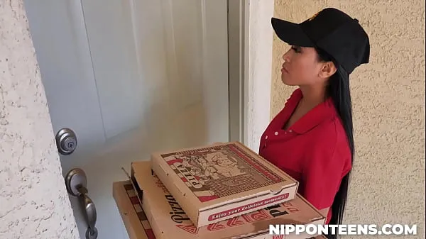 Best Two Guys Playing with Delivery Girl - Ember Snow clips Videos