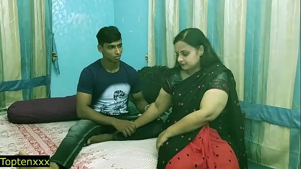 Best Indian teen boy fucking his sexy hot bhabhi secretly at home !! Best indian teen sex clips Videos