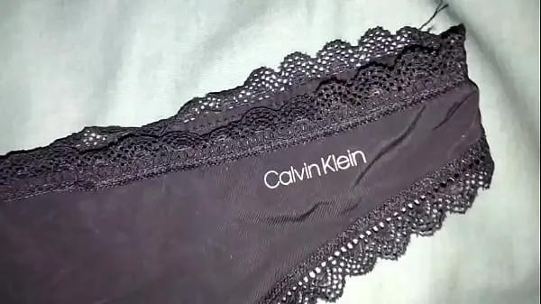 सर्वोत्तम My step Sister’s Silky Blue Mesh Calvin Klein Thong क्लिप वीडियो