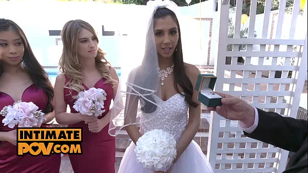 Melhores itsPOV - Noite de núpcias foursome com Gianna Dior, Kristen Scott e Jade Kush clipes de vídeos