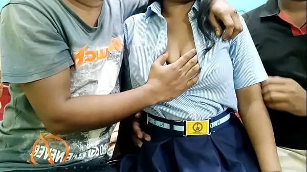 Best Two boys fuck college girl|Hindi Clear Voice clips Videos