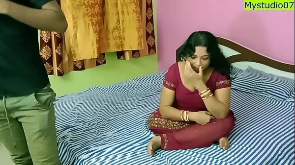 Best Indian Hot xxx bhabhi having sex with small penis boy! She is not happy clips Videos