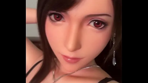En iyi FF7 Remake Tifa Lockhart Sex Doll Super Realistic Silicone klip Videosu