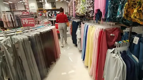 Best I chase an unknown woman in the clothing store and show her my cock in the fitting rooms clips Videos