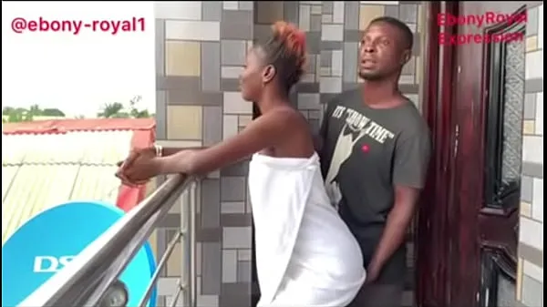 Best Lagos big boy fuck her step sister at the balcony full video on Red clips Videos
