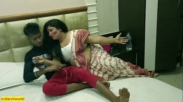 Best Indian Bengali Stepmom First Sex with 18yrs Young Stepson! With Clear Audio clips Videos