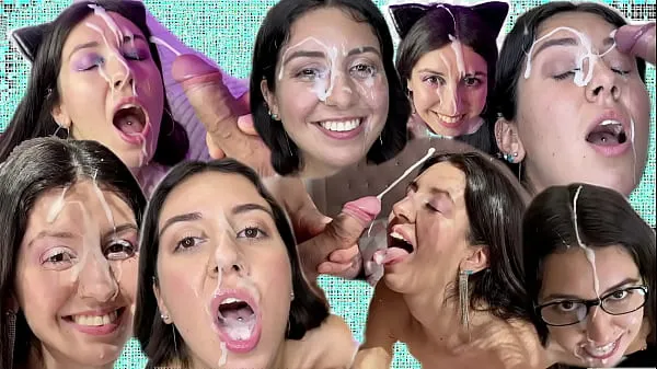 Huge Cumshot Compilation - Facials - Cum in Mouth - Cum Swallowing Video klip terbaik