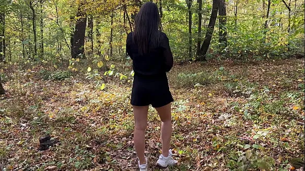 He doesn't have a lot sperm to cum in my mouth Outdoor Blowjob Video klip terbaik