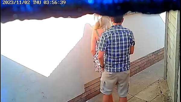 أفضل Daring couple caught fucking in public on cctv camera مقاطع فيديو