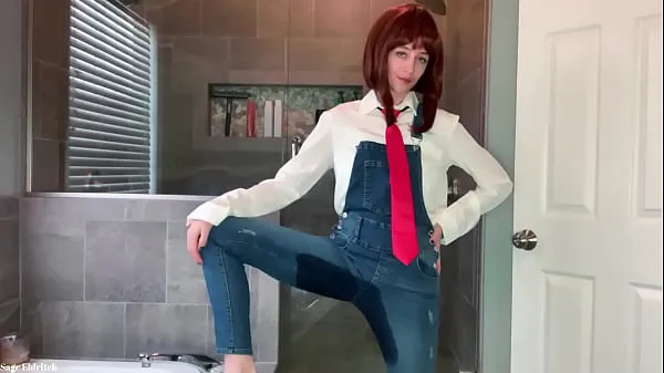 Melhores Uraraka Ochako Wetting Her Blue Jean Overalls clipes de vídeos