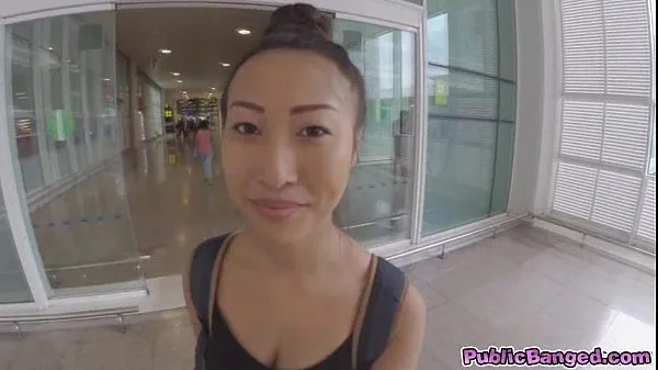 Best Big titted asian Sharon Lee fucked in public airport parking lot clips Videos